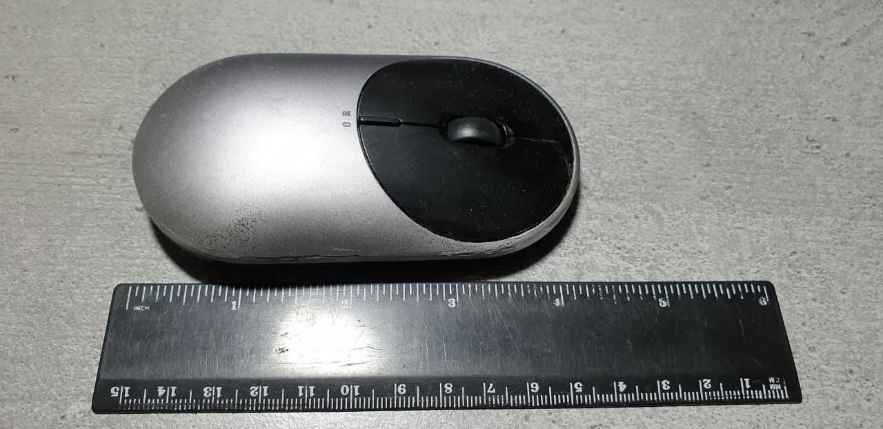 Бездротова беззвучна Bluetooth мишка Xiaomi Mi Portable Mouse 2 Black