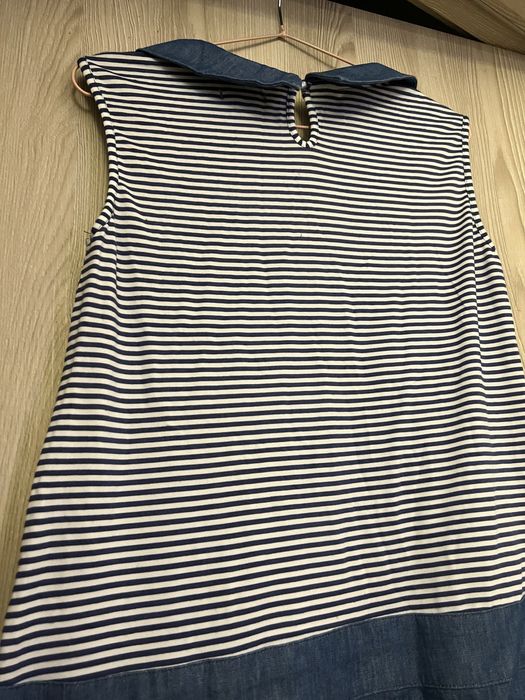 Vestido Titisclothing de ganga com riscas