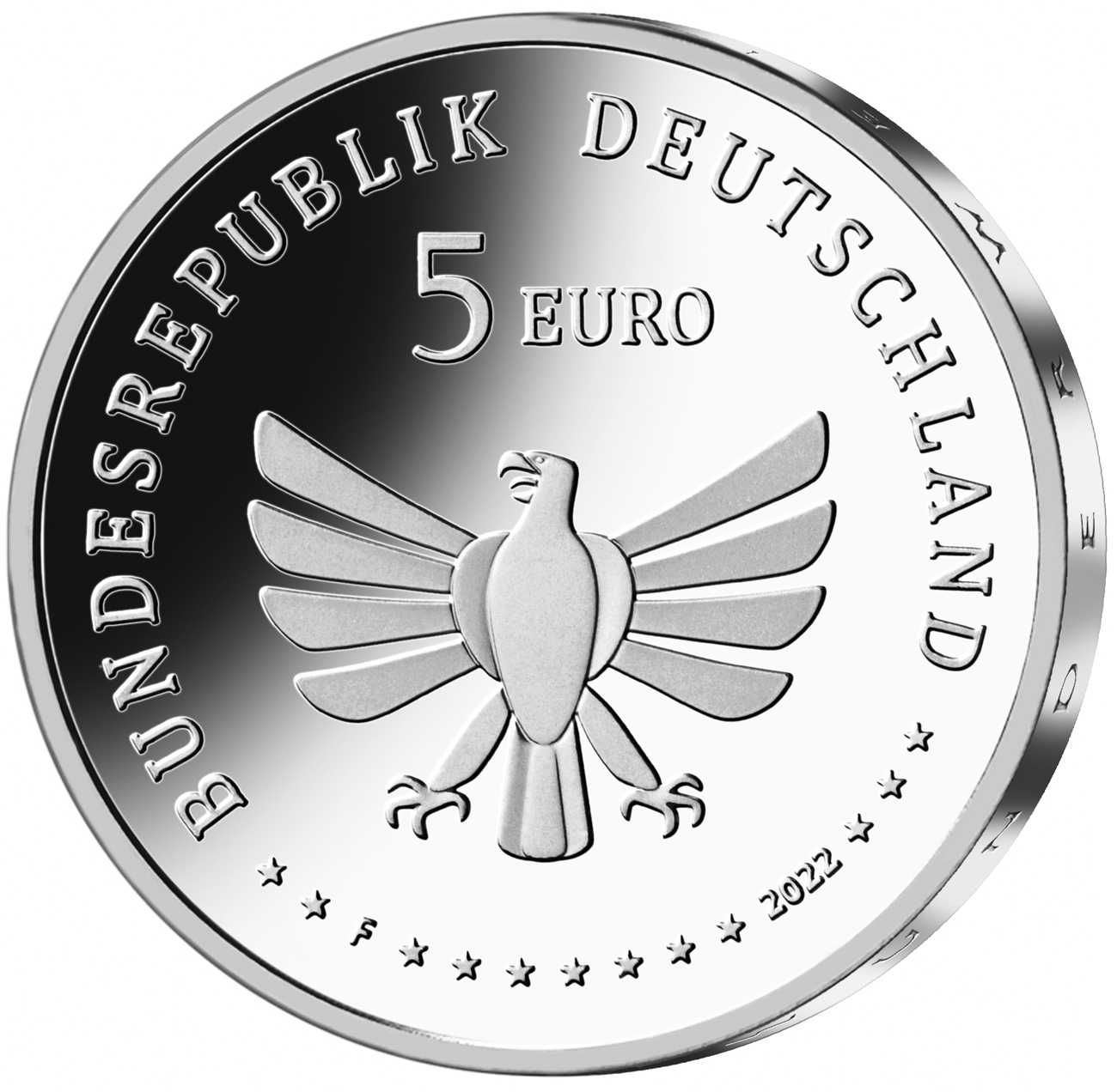 Moeda de 5 € Alemanha  “Reino dos Insetos” conjunto de 9 moedas