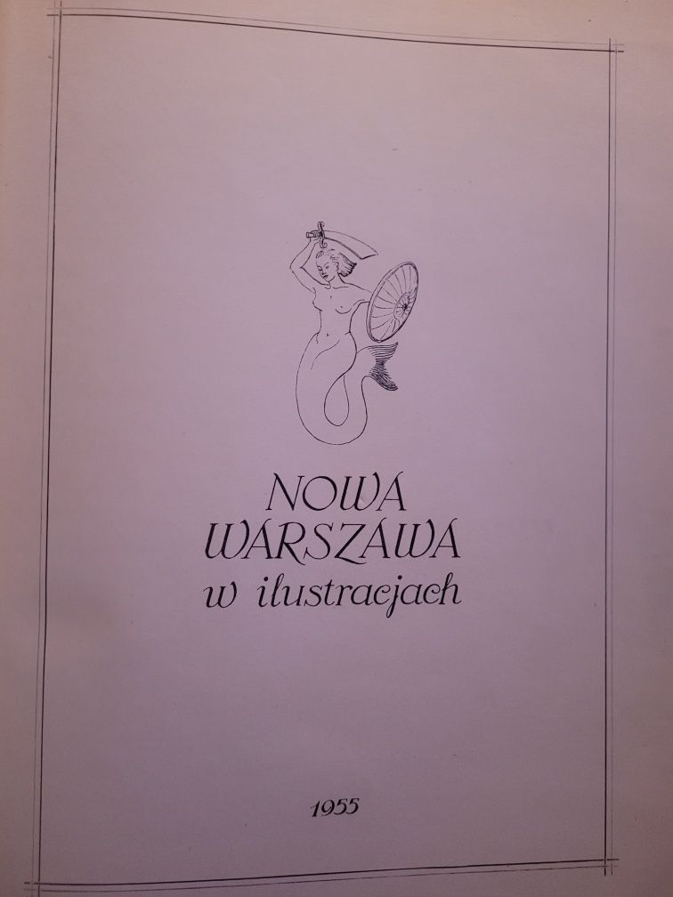 Nowa Warszawa w ilustracjach 1955 RSW