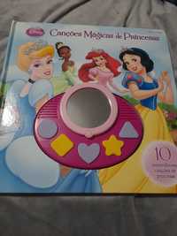 Livro Canções Magicas de Princesas