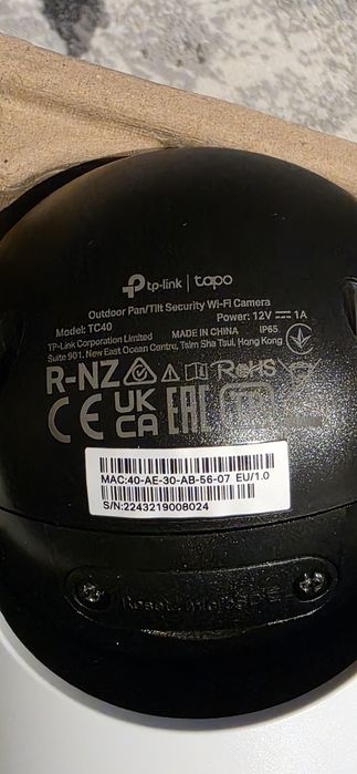 Câmera videovigilancia TAPO TC40