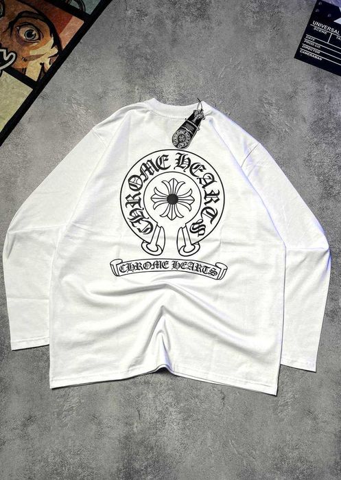 Лонг слив chrome hearts