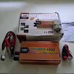 Інвертор автомобільний 12V-220 "UKC 1000W",перетворювач 12V-220V(USB,1