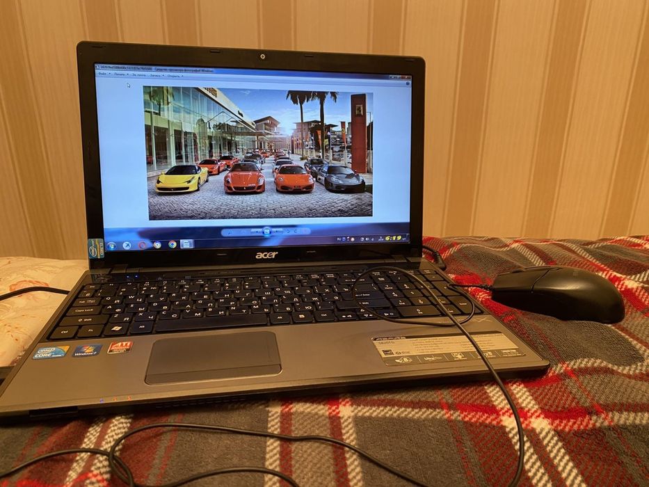 8 ядерний ноутбук Acer 5/500Gb,в гарному робочому стані,ультратонкий