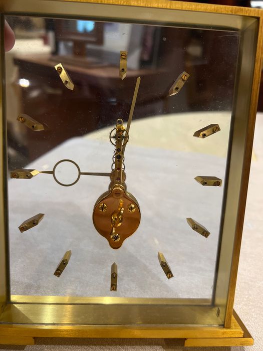 Relógio mesa jaeager le coultre