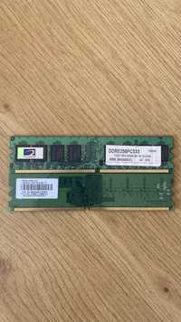 Conjuto de Memória RAM Twinmos DDR2 256MB 533MHz