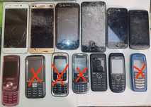 Телефоны. Одним лотом! Под ремонт! Nokia, Samsung, nomi, hts, lenovo,