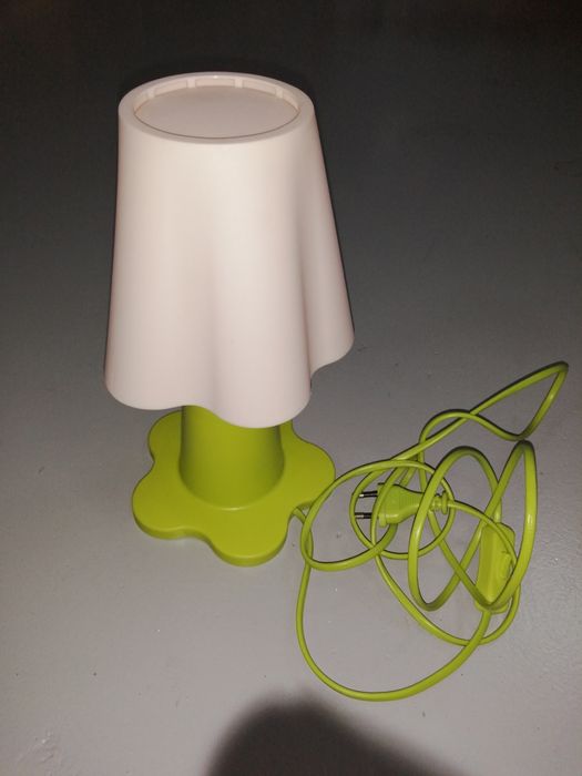 Candeeiro criança verde Ikea