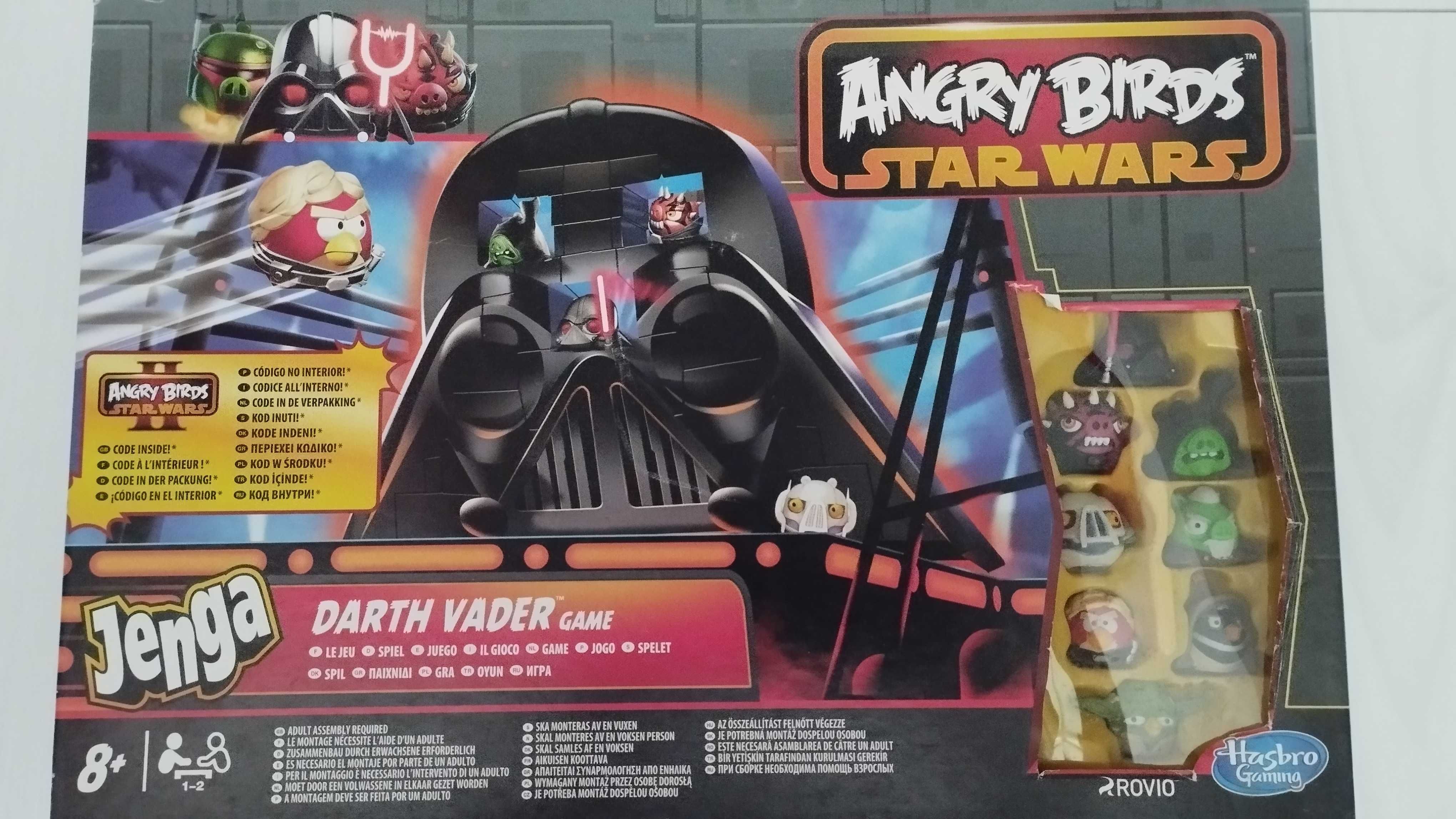 Hasbro Jenga Angry Birds Powrót Darth Vader A4805