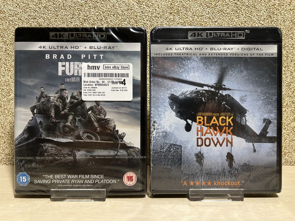 4K Ultra HD Blu-ray Гладиатор /Патриот/Робин Гуд с переводом.