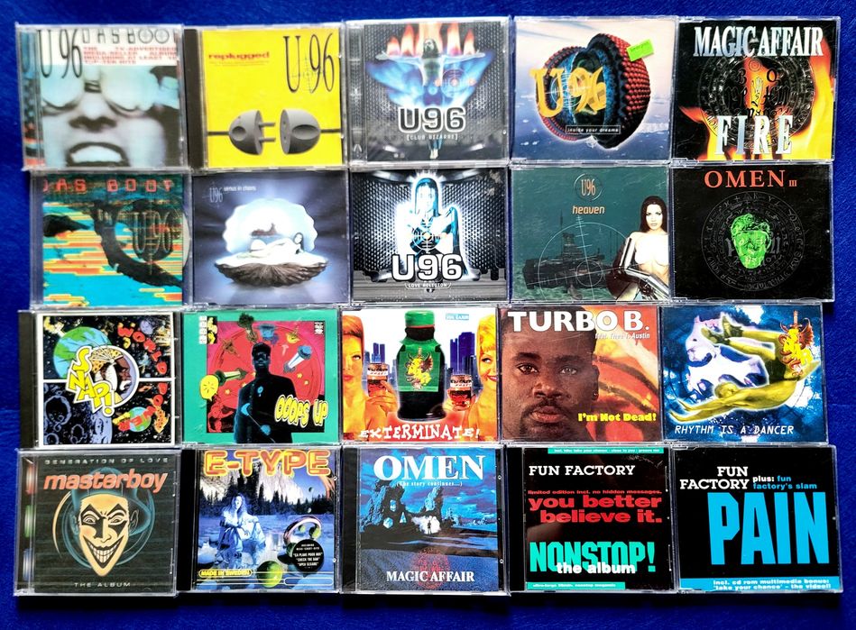 Фирменные Audio CD Eurodance и POP