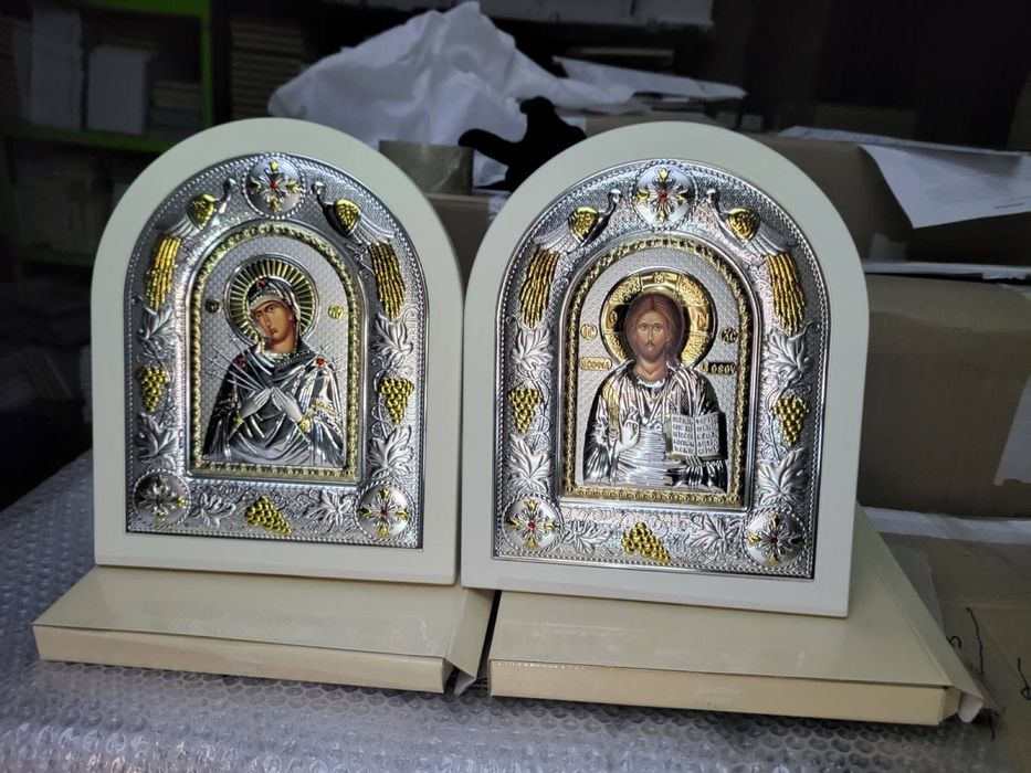 Срібні ікони з Греції
