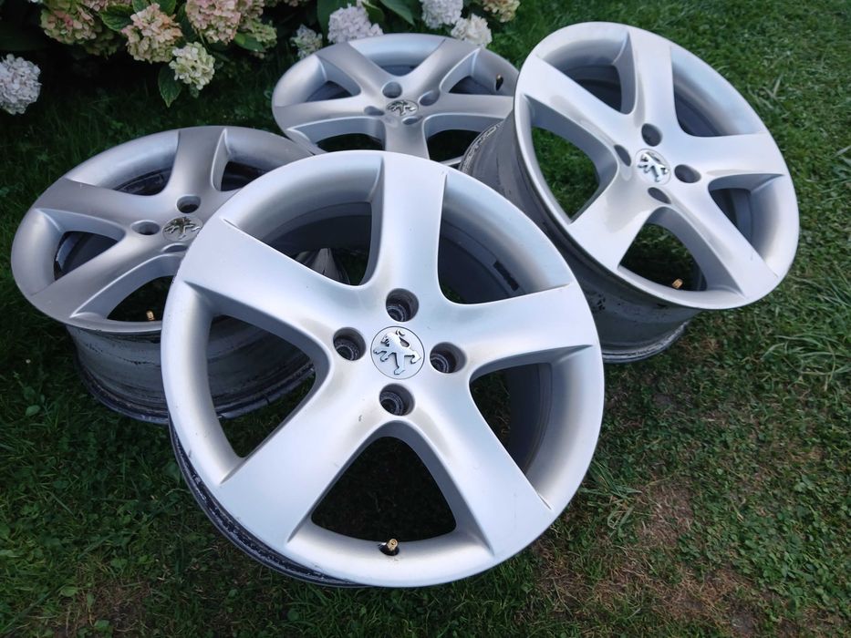 Alufelgi 17'' Peugeot 207 206 Partner 308 307 ORYGINALNE 3008 F-VAT