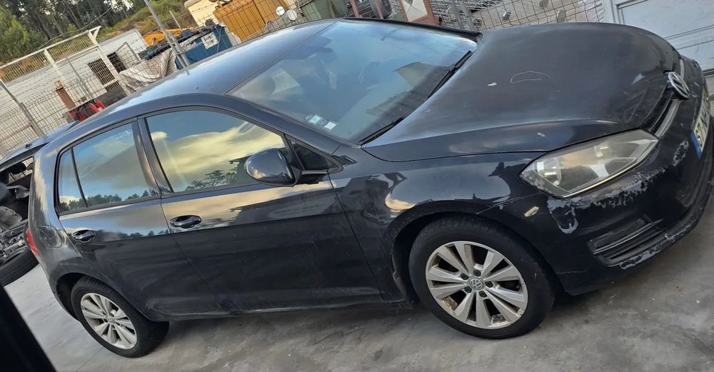 Frente completa com airbags vw golf 7