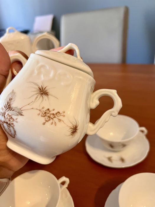Conjunto de Serviço de chá Vista Alegre vintage - otimo estado