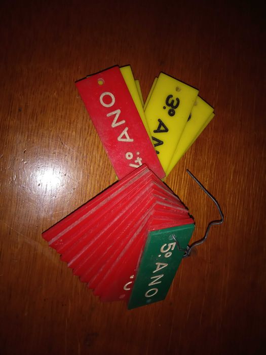 Placas antigas identificadoras