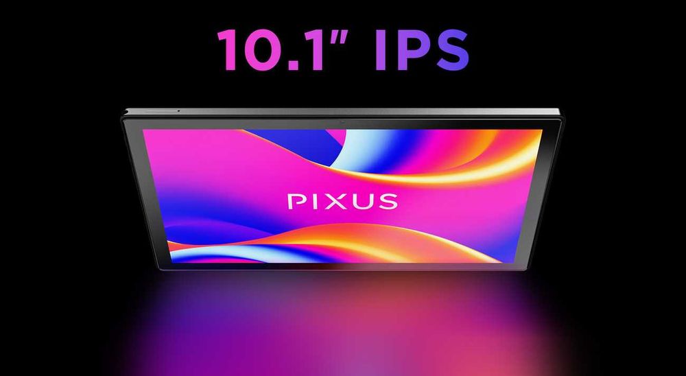 Планшет Pixus Line 10,1 HD IPS 6/128GB Wi-Fi + 4G LTE 6600 mAh графіт