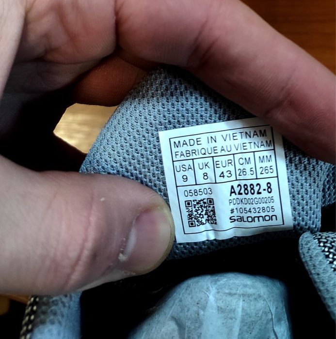 ‼️ТЕРМО‼️41-45 Salomon XA Forces grey gore-tex xt / трекінгові