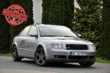 Audi A4 2.4i V6(170KM)*2xS-Line*Skóry*Fotele Kubełkowe*Szyber*I Wł*Alu17"ASO
