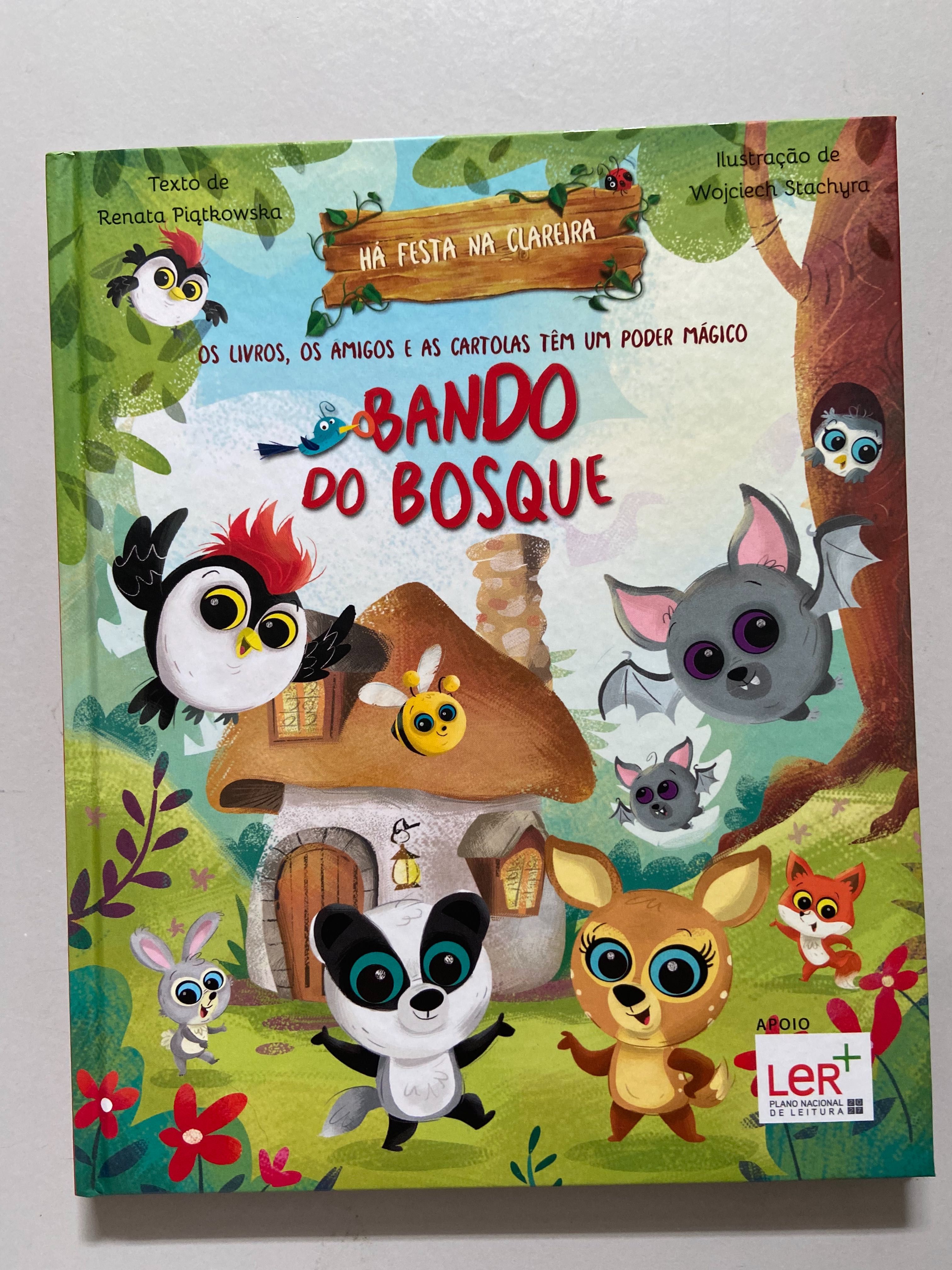 Livro bando do bosque pingo doce