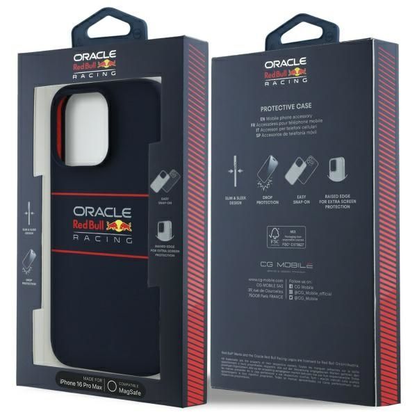 Red Bull RBHMP16X24SIHSRV iPhone 16 Pro  Max 6.9" hardcase granatowy