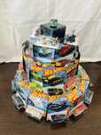 Hot wheels 35 autek- ksztalt tort urodziny- koniec roku - DUŻY