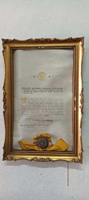 Diploma medicina 1945 prata