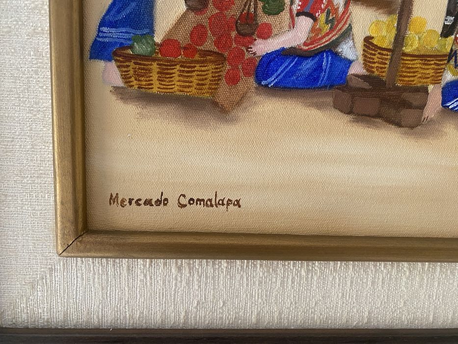 Quadro ‘Mercado Guatemala’