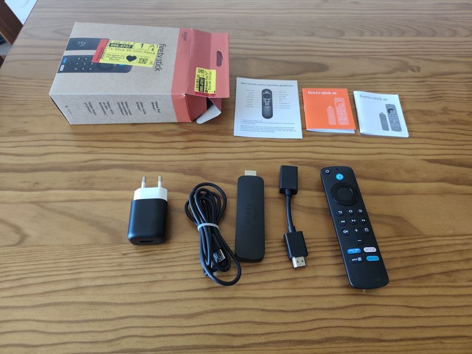 TV stick 4K com Alexa Amazon