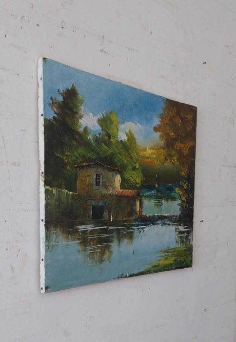 Óleo sobre Tela de F. Viana (50x 39,7)