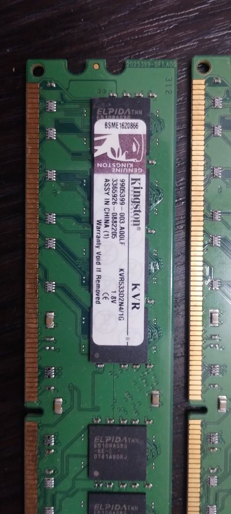 Pamięć RAM 2x Kingston