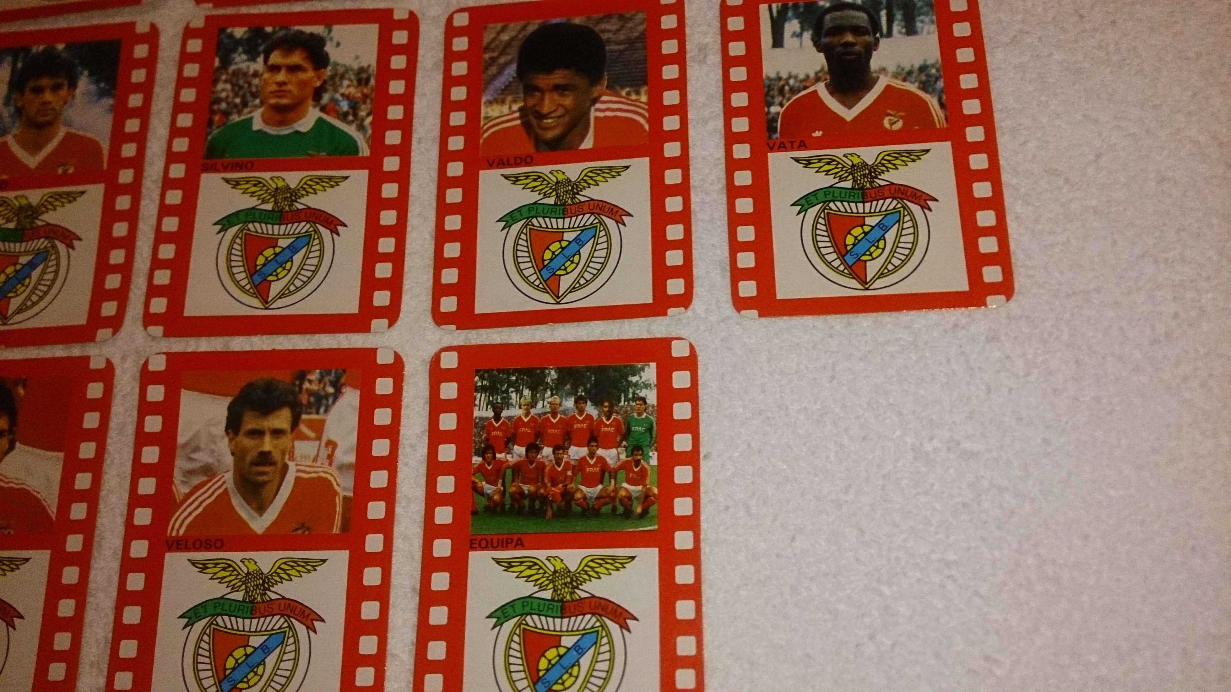 benfica (18 calendários) coleção fim dos anos 80