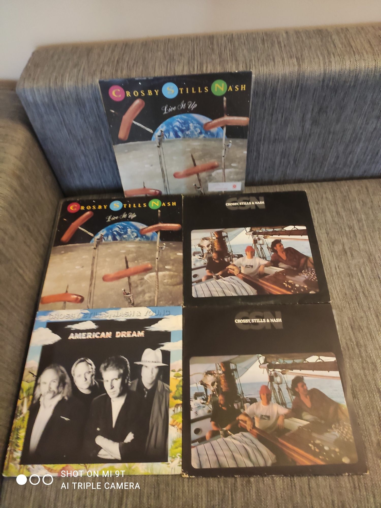Crosby, Stills & Nash plyty winylowe