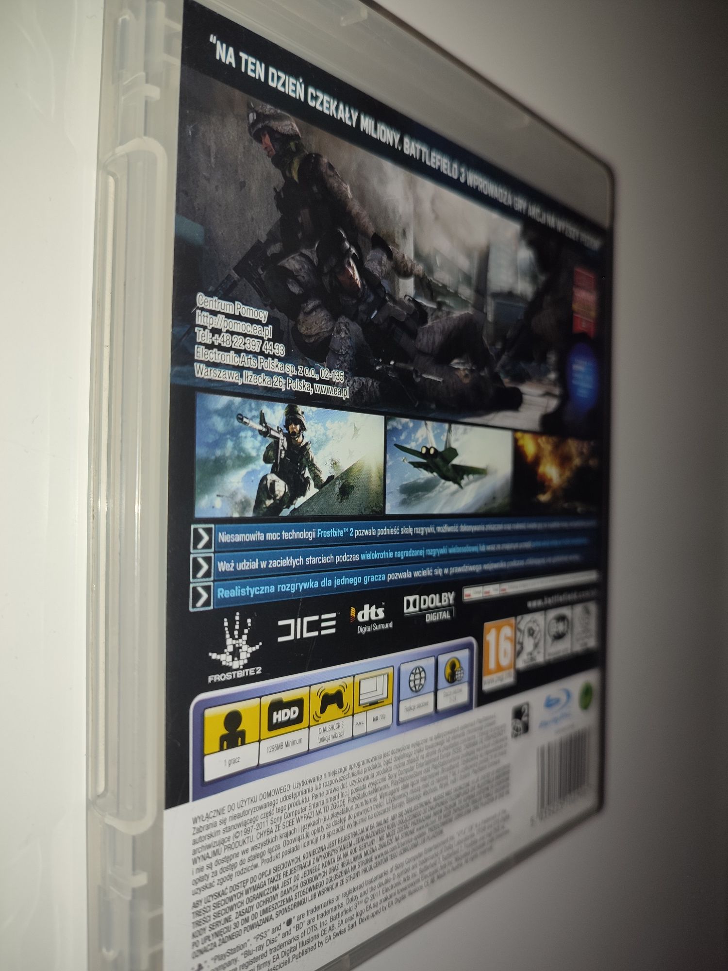 Gra Ps3 Battlefield 3 PL gry PlayStation 3 Sniper GTA V UFC GOW Mafia