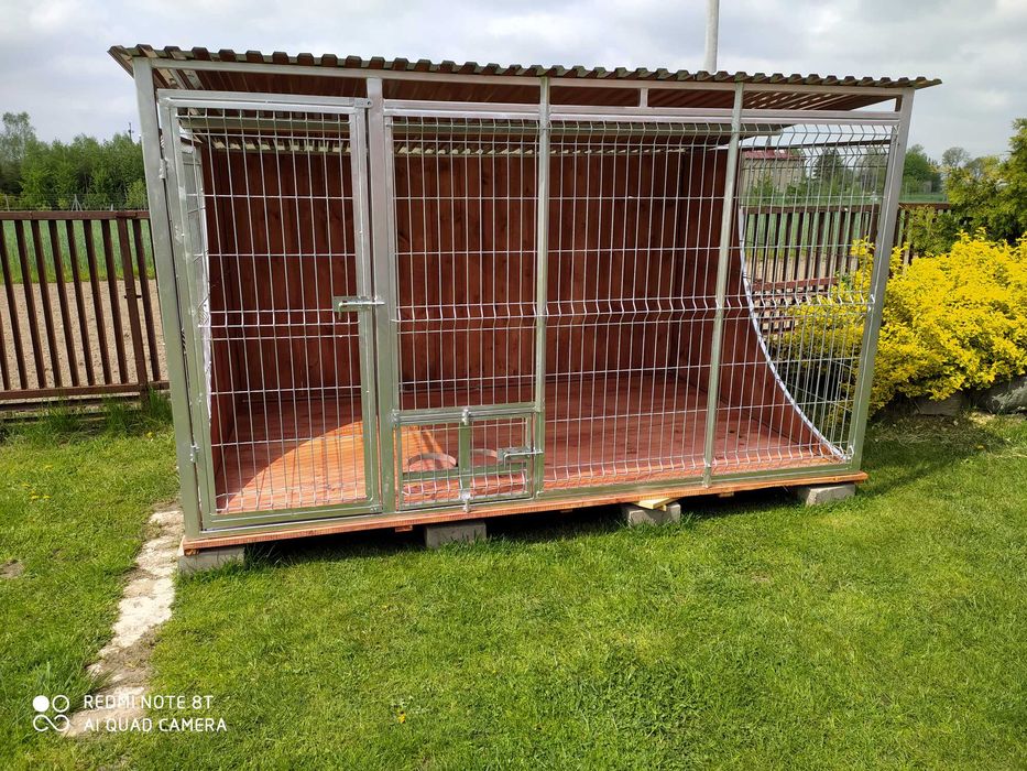 Kojec dla psa mocny ocynkowany ogniowo 3x2