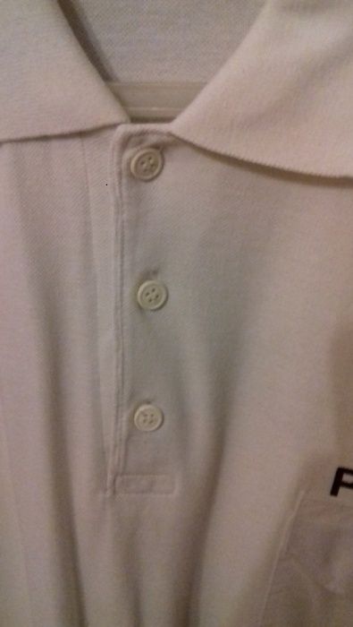 Koszulka krótki rękaw kol. biały z pagonami"POLO Policja"