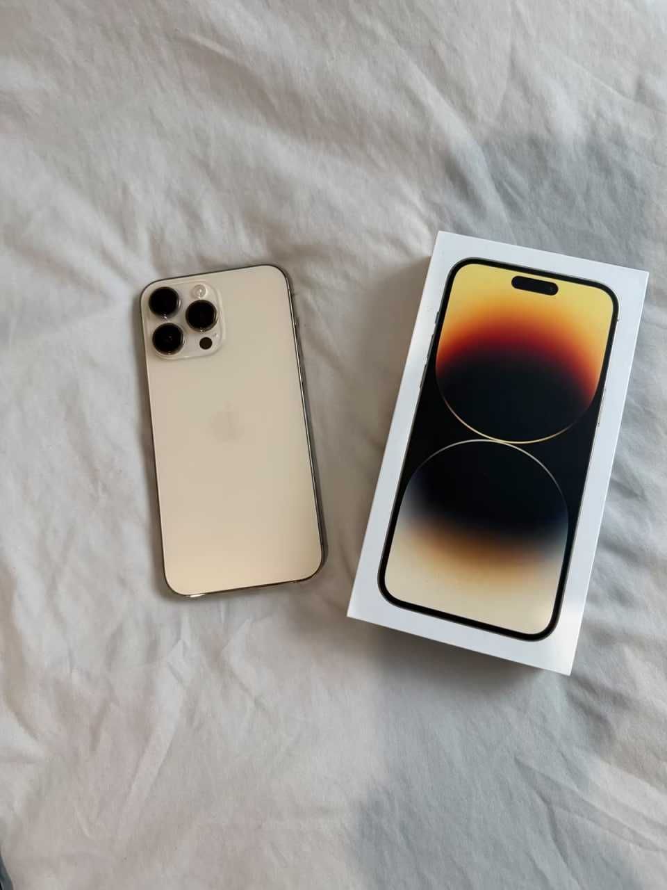 Iphone 14 Pro Max w złotej wersji 256GB