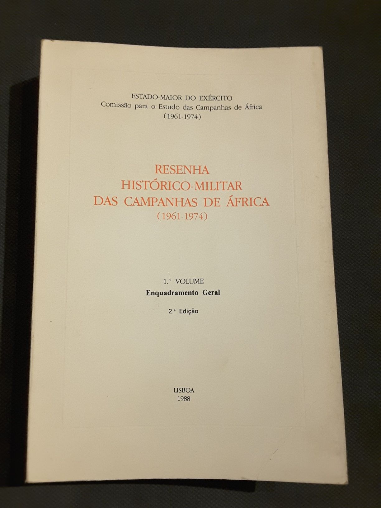 Resenha Histórico-Militar das Campanhas de África