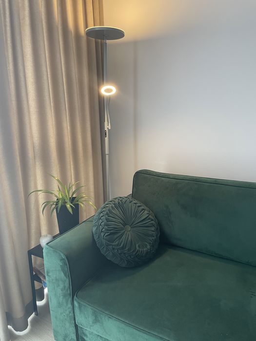 Stojąca lampa lampka podłogowa pionowa LED modern 4 tryby dotykowa