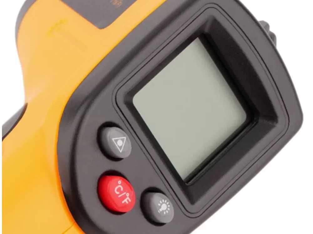 NEW! Pirometr termometr laserowy miernik LCD bezdotykowy -50 +380°C .