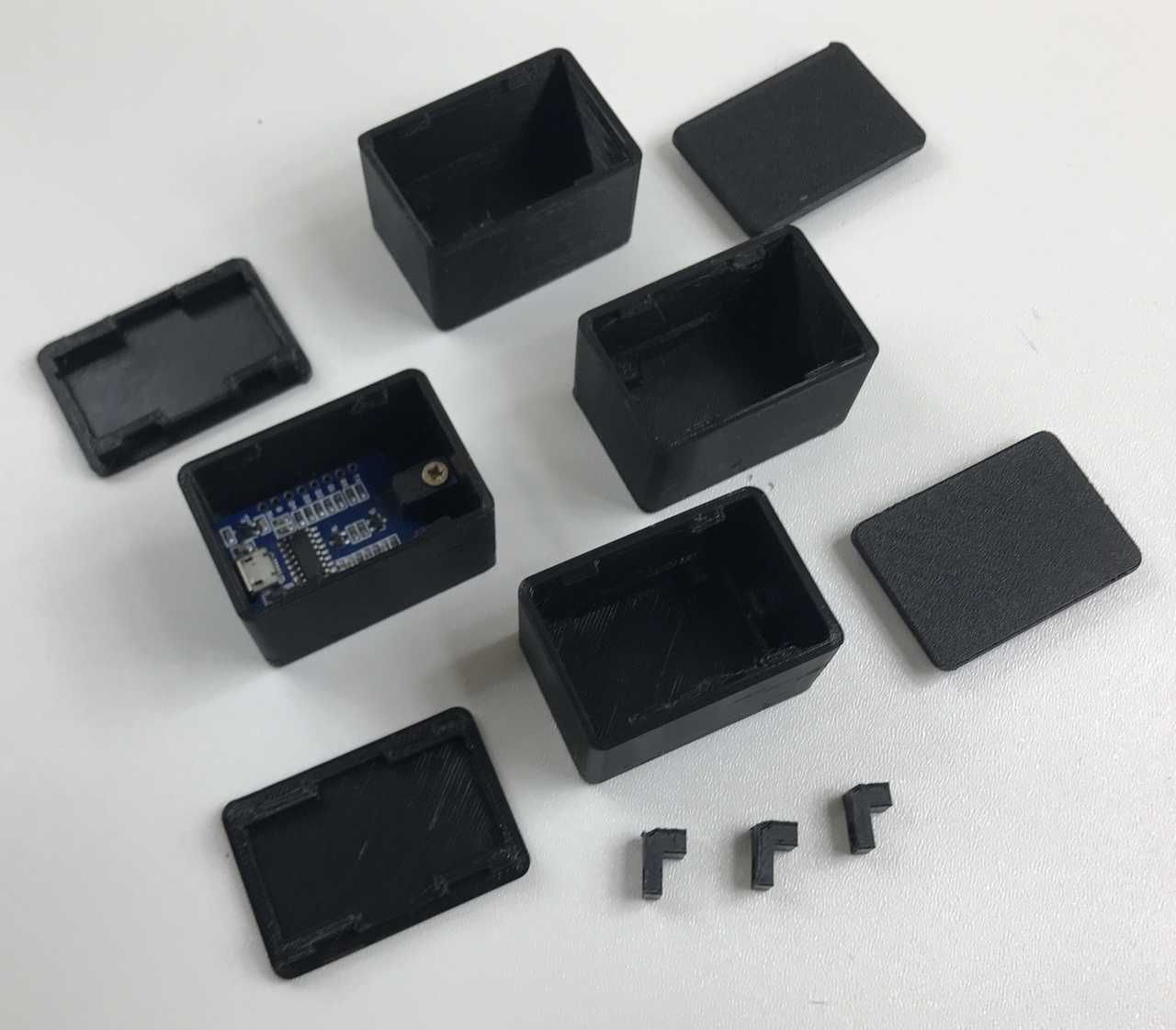 Obudowa na moduł Wemos D1 Mini (ESP8266) - 4 sztuki