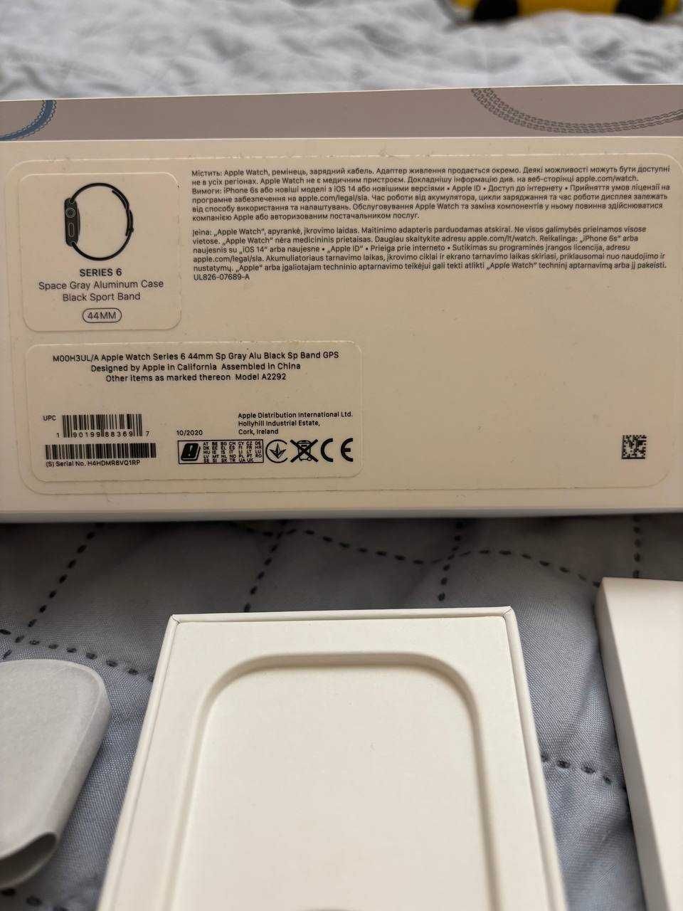 Apple Watch 6 Black 44 mm