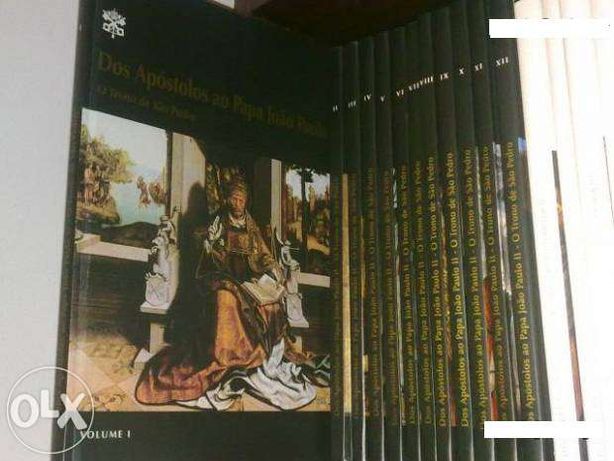 Colecção Livros apostolos ao papa joão paulo II - todos os papas