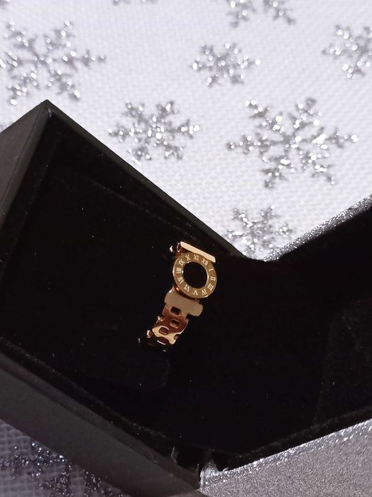 Pierścionek B v l g a r ii różowe złoto r.13 • NOWY • Piękny Prezent