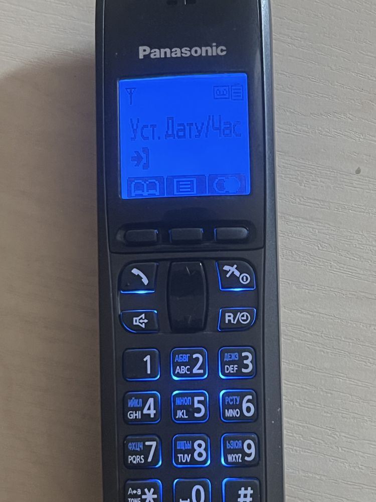 Телефон на дві трубки з АОН Panasonic KX-TG6461UA (Автовідповідач)