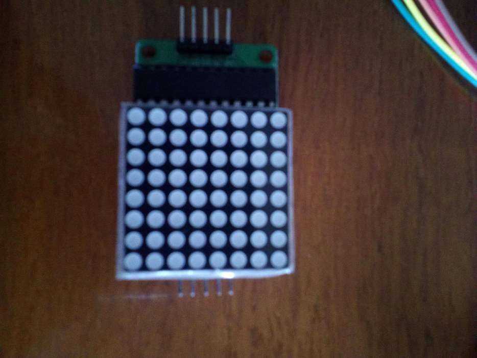 Módulo AX7219 arduino matrix