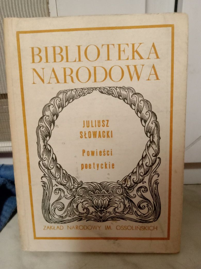 Powieści poetyckie , Juliusz Słowacki , Biblioteka Narodowa.