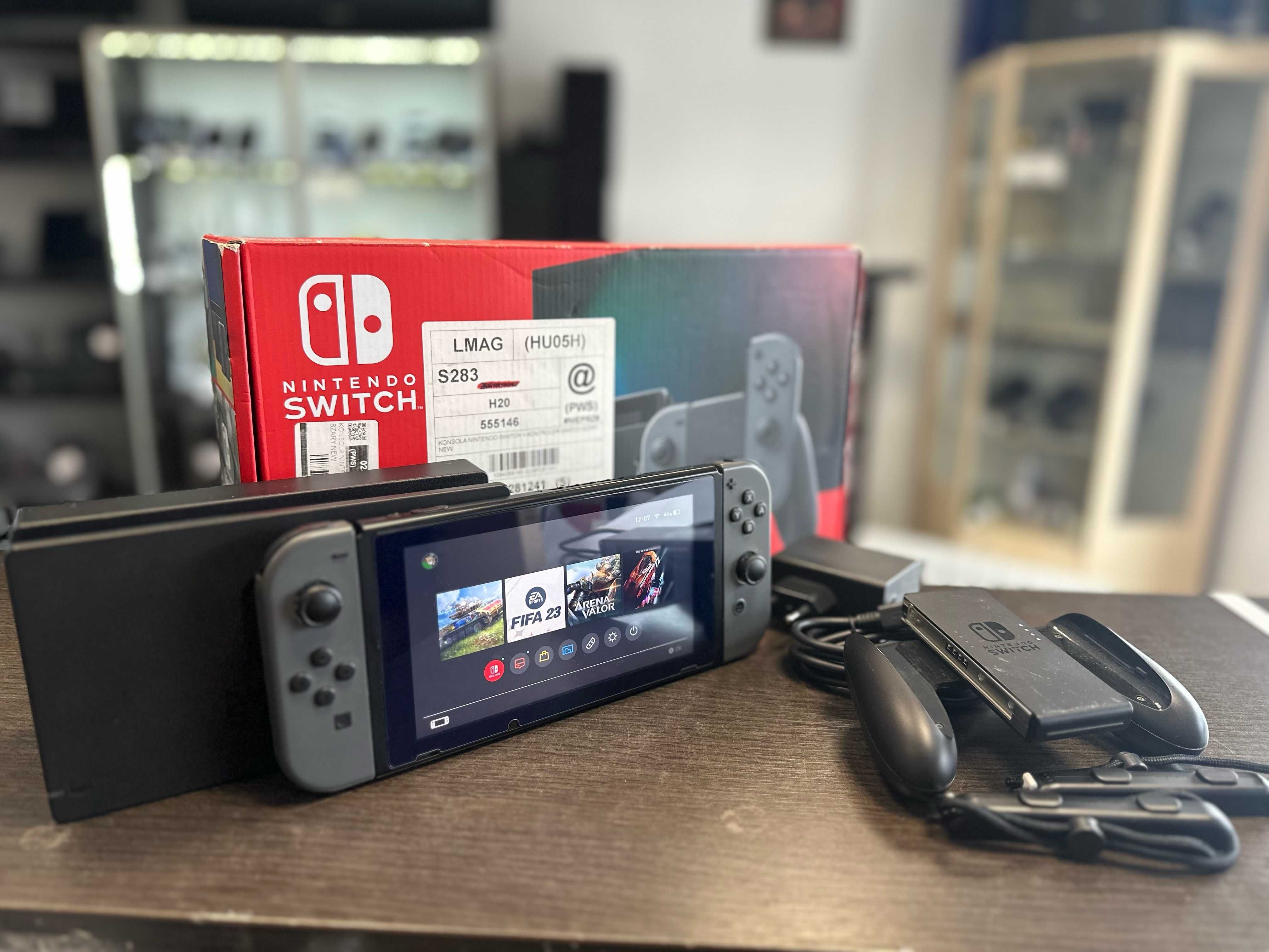 Konsola Nintendo Switch v2 zestaw +  karta 128 GB