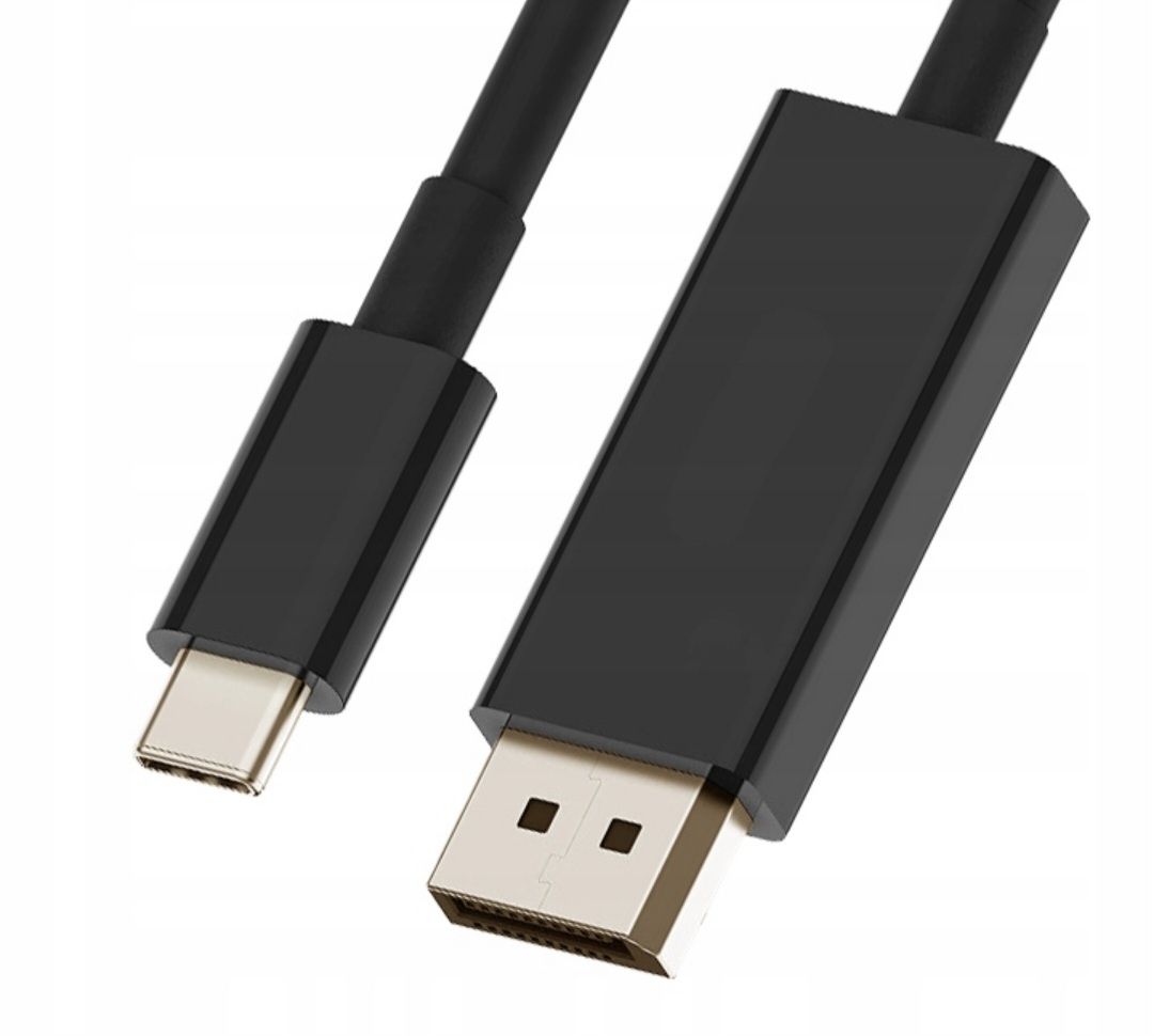 Kabel Przewód USB-C do DISPLAYPORT 1.5M Macbook Adapter DP 4K 60Hz